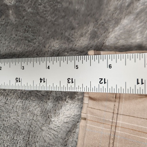 Swiss Cross Men's Casual Shorts 40X12‎ w/ Belt Plaid Beige Pack-39 NWT - Picture 5 of 16